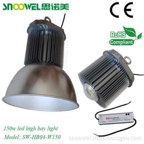 150w Led Canopy Lights For Warehouse Toll Station Workshop